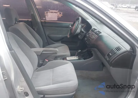 2003 Honda Civic Ex z USA, uszkodzony, nr VIN 2HGES26743H577499